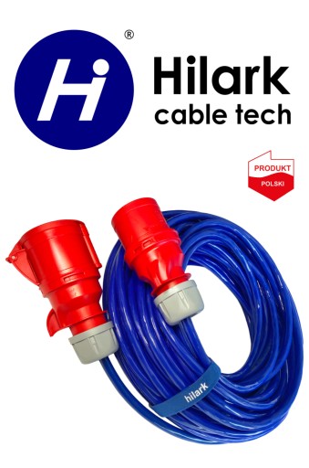 ПОЛИУРЕТАНОВЫЙ УДЛИНИТЕЛЬ СИНИЙ 16A H07BQ-F 50M 5x2,5 PUR