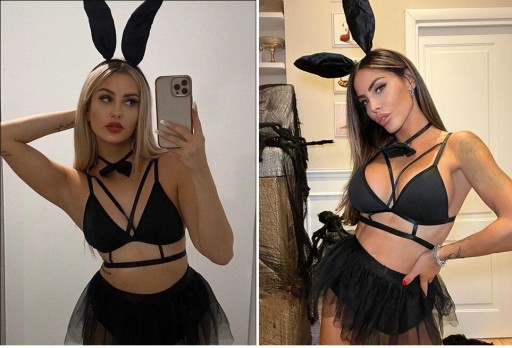 КОМПЛЕКТ СЕКСУАЛЬНОГО ЭРОТИЧЕСКОГО БЕЛЬЯ Rabbit S