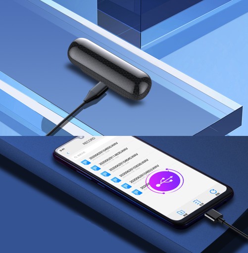Диктофон SPY ERROR, обнаружение USB, 32 ГБ