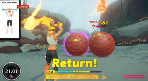Nintendo Ring Fit Adventure, игра Switch
