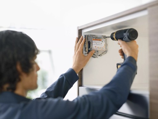 Подъемный актуатор BLUM Aventos HK-S TIP-ON слабый 20K2B00T белый комплект