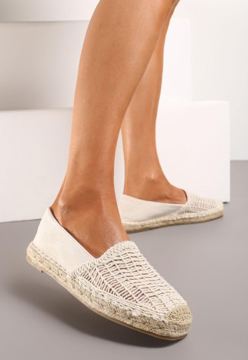 Renee Beżowe Espadryle damskie 39