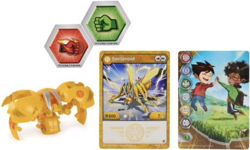 ШАРОВАЯ ФИГУРКА BAKUGAN EVOLUTIONS АВРЕЛ СЕКТАНОИД