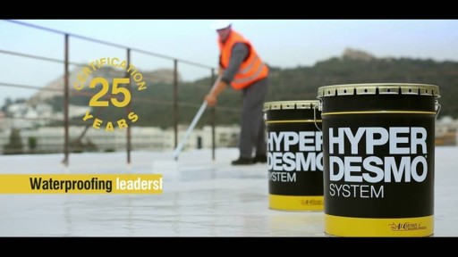 ГИДРОИЗОЛЯЦИЯ балкона-террасы HYPERDESMO CLASSIC 4м2