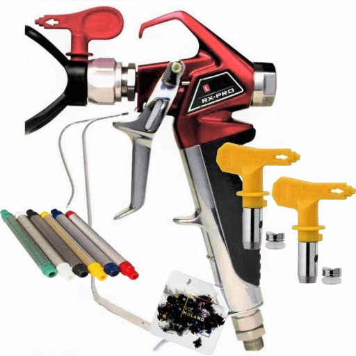 Комплект покрасочных пистолетов Vector RX-Pro 2F + насадка 517 HEA + блок БЕСПЛАТНЫХ ПОДАРКОВ