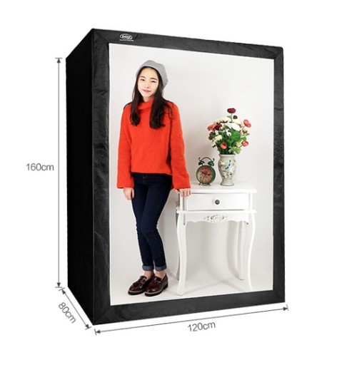 DUŻY NAMIOT BEZCIENIOWY 160x120x80cm LED