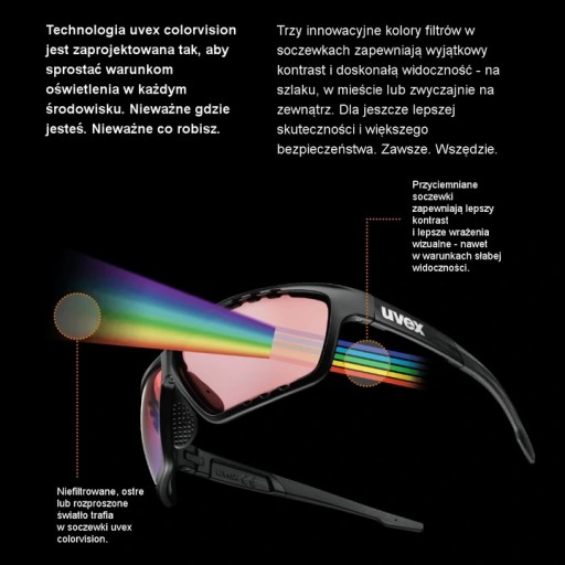 uvex Lgl 36 Cv - okulary słoneczne unisex -