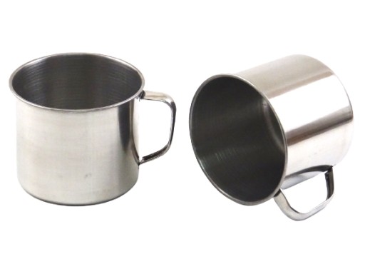 Kubek stalowy Turystyczny garnek metalowy 650M 10C