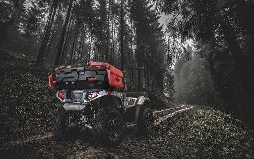 Задний кожух GKA tesseract Polaris Sportsman Touring 850 1000
