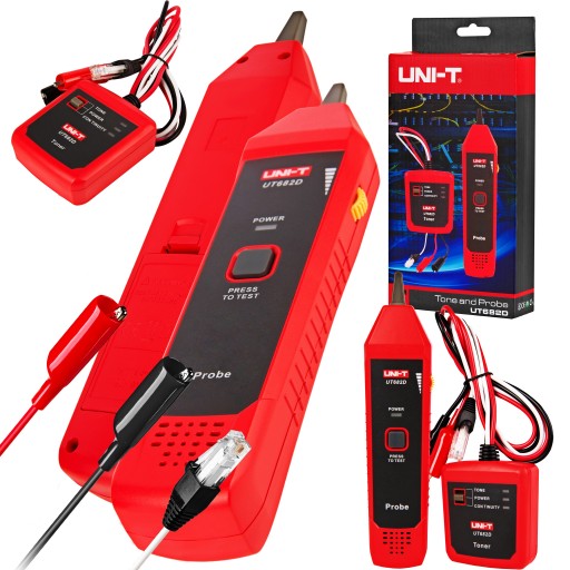Тестер сетевых кабелей Uni-T UT682D