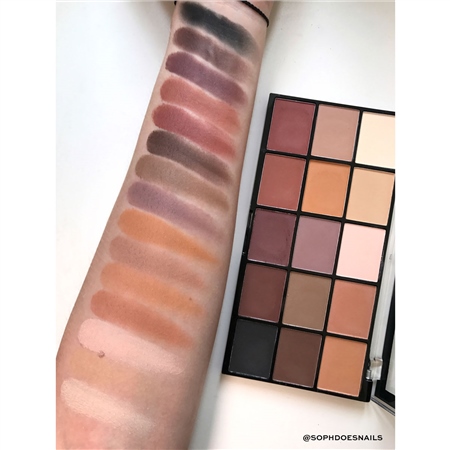 Makeup Revolution: обновленная базовая матовая палетка