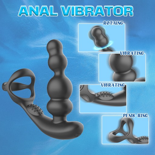 App Anal Anal Plug Vibrator Sex Toys для мужчин простат-массажер 360-градусов