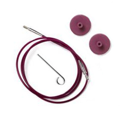Строчки для сменных спиц Knitpro 120 см.