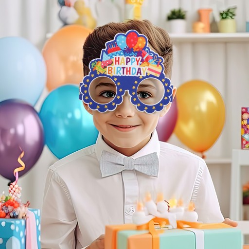24 шт. ОЧКИ ДЛЯ ДНЯ РОЖДЕНИЯ РЕКВИЗИТ ЛЮБИМЫЕ ВЕЧЕРИНКИ