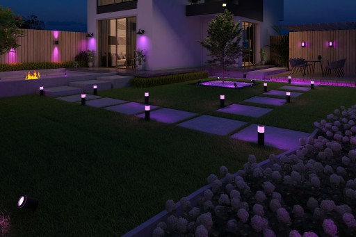 TUYA BLUETOOTH Садовый Настенный Светильник LED 4W RGB CCT