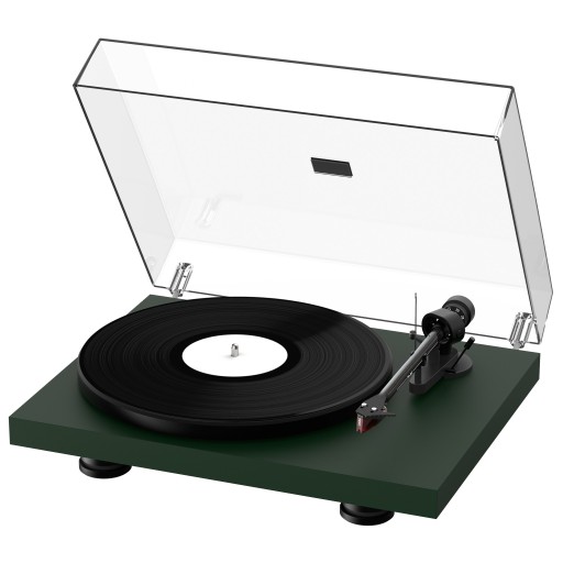 PRO-JECT DEBUT CARBON EVO MM Проигрыватель ORTOFON 2M RED SATIN GREEN