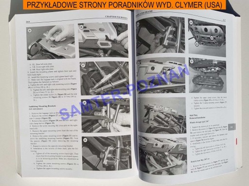 Honda VTX1300 (2003-2009) instrukcja napraw Clymer +GRATIS 24h