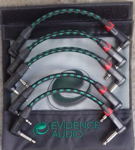Кабели Evidence Audio Patch для педалборда эффектов, 15 см