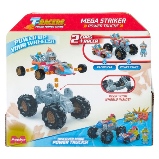 T-Racers S Power Trucks Mega Sticker