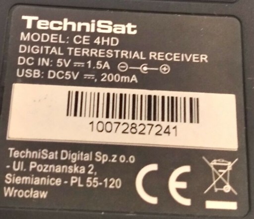 ДЕКОДЕР TECHNISAT CE 4HD