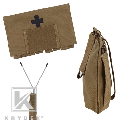 KRYDEX Tactical LBT9022 Уплотнение для медицинского комплекта, быстросъемный чехол 5,5*9 дюймов