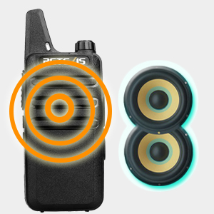 Retevis RT622 Walkie Talkie, двусторонняя радиосвязь с 6-контактным зарядным устройством