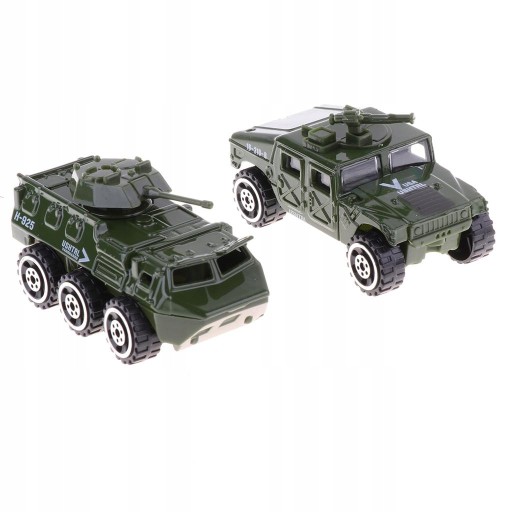 2x6 1:87 Набор военных машин из литого сплава