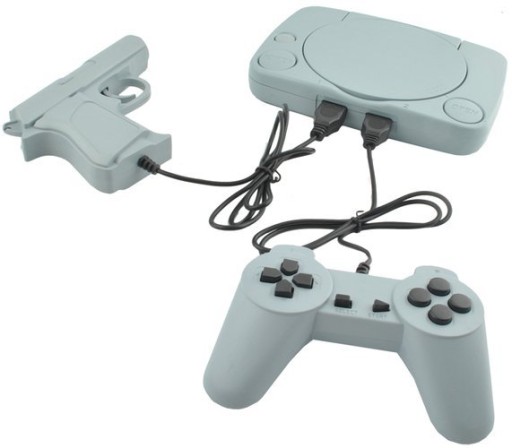 РЕТРО ИГРОВАЯ КОНСОЛЬ ДЛЯ ТЕЛЕВИЗОРА + ПИСТОЛЕТ 2 ПАНЛОДА + ИГРЫ