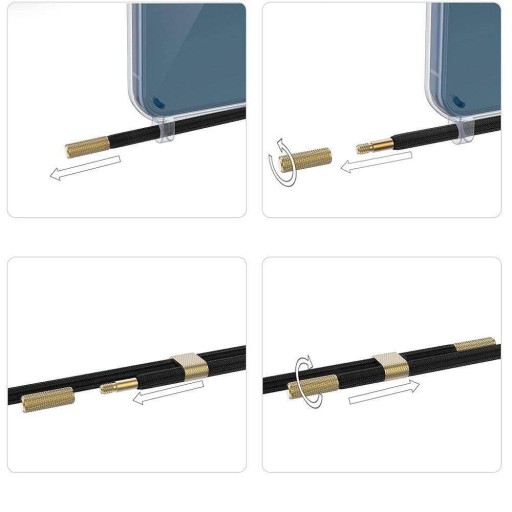 ЦЕПЬ TECH-PROTECT FLEXAIR MAGSAFE IPHONE 15 PRO MAX ЧЕРНЫЙ И БЕЖЕВЫЙ