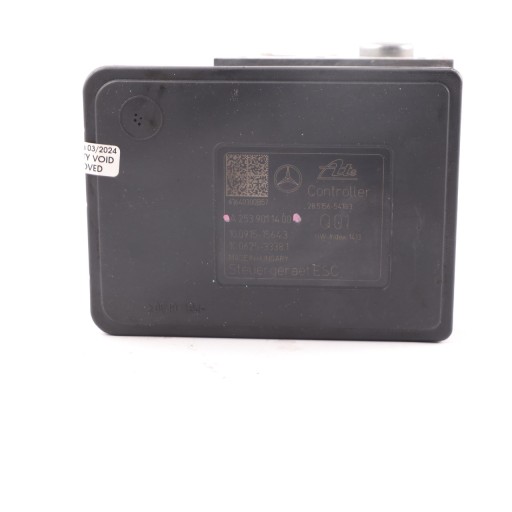 Mercedes W205 Pompa Hamulcowa ABS ESC Sterownik A2534312800 A2539011400