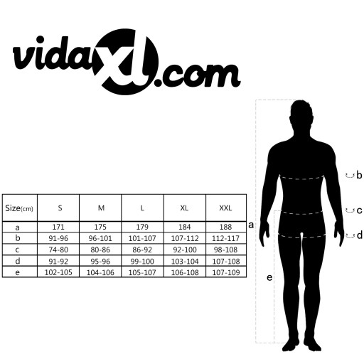 Мужской рабочий комбинезон vidaXL, размер M, серый