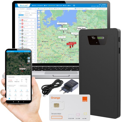 GPS-локатор Аккумулятор 2500 мАч с веб-приложением датчика освещенности