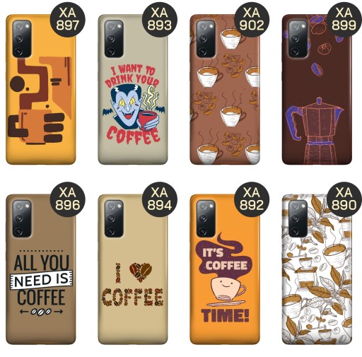 ETUI DO SAMSUNG GALAXY S20 FE / 5G WZORY KAWA COFFE KAWUSIA OBUDOWA CASE