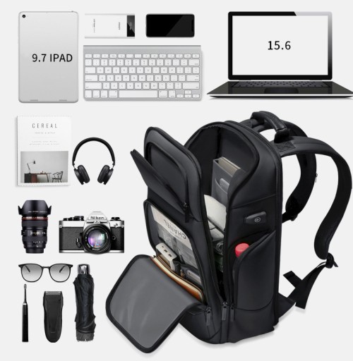 Рюкзак ROWE R-5029 для ноутбука 15,6 л, емкость 39 л, USB