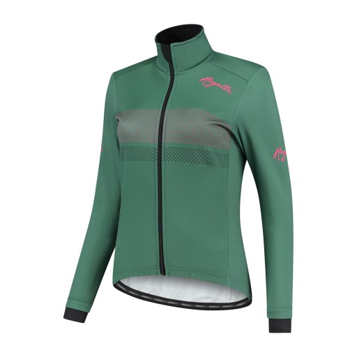 Женская велосипедная куртка Rogelli, Ultralight PURPOSE, зеленая, XS