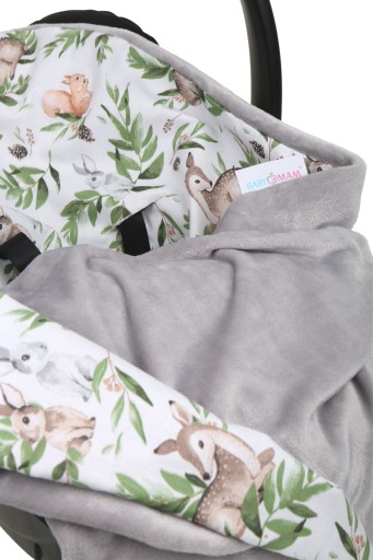 ОДЕЯЛО BABYMAM ДЛЯ СИДЕНЬЯ ПЕРЕНОСНОЙ КОЛЯСКИ