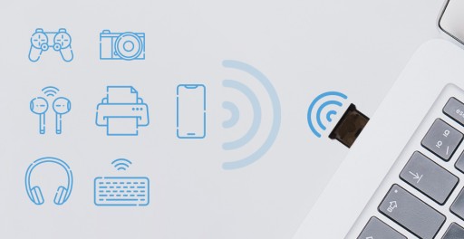 Адаптер BLUETOOTH USB NANO NATEC FLY V5.0 CLASS II