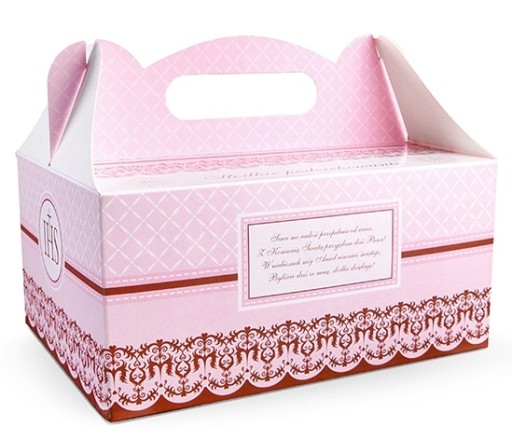 Упаковочные коробки для тортов COMMUNION IHS x10
