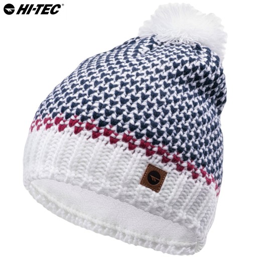 ШАПКА ЖЕНСКАЯ ЗИМНЯЯ С ПОМПОНОМ HI-TEC HERVINA