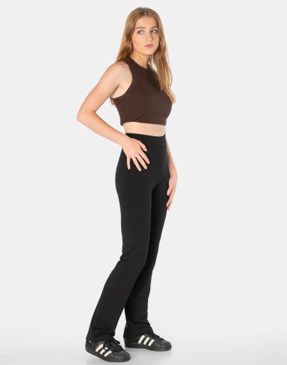 Spodnie Dresowe Damskie Dresy Treningowe Wysoki Stan RENNOX SPORT 1024 r XL