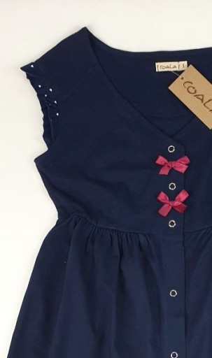 Coala Basia koszula do karmienia granatowa gładka rozmiar M