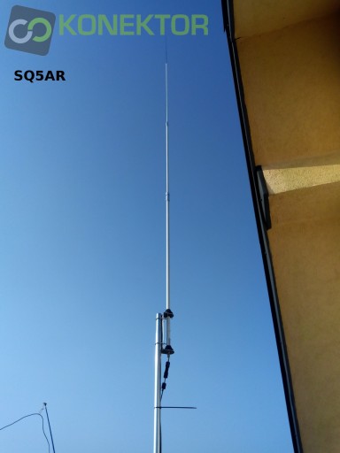 RADIORA FIBERGLASS 1/2 fali antena CB bazowa