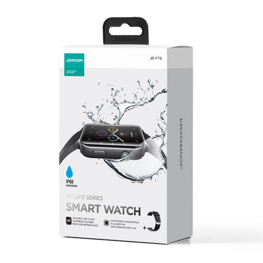 СПОРТИВНЫЕ ЧАСЫ SMARTWATCH, ЧЕРНЫЙ КВАДРАТНЫЙ РЕМЕНЬ ДЛЯ МАЛЬЧИКА НА ПРИЧАСТИИ