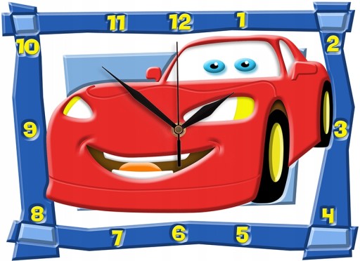 Часы настенные детские АВТО VIPER