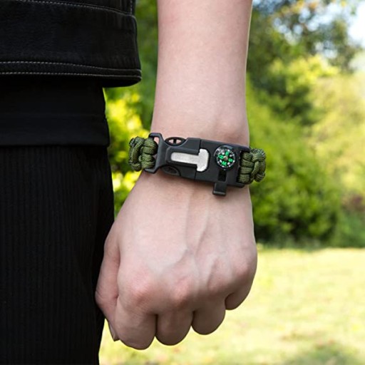 Браслет-зажигалка SURVIVAL 5в1 PARACORD