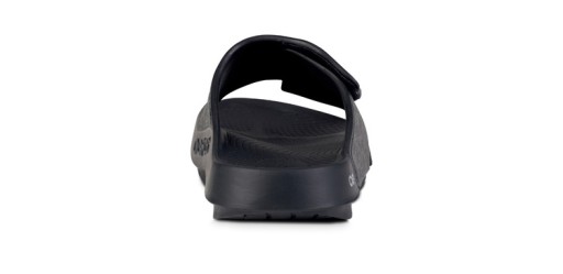 OOFOS OOahh Sport Flex Black Labirynth 44 восстановительные шлепанцы