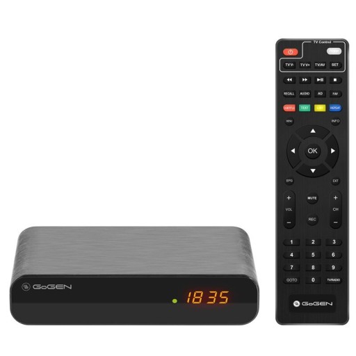 НАЗЕМНЫЙ HD DVB-T2 H.265 НАЗЕМНЫЙ ТВ-ТЮНЕР GOGEN ДЕКОДЕР