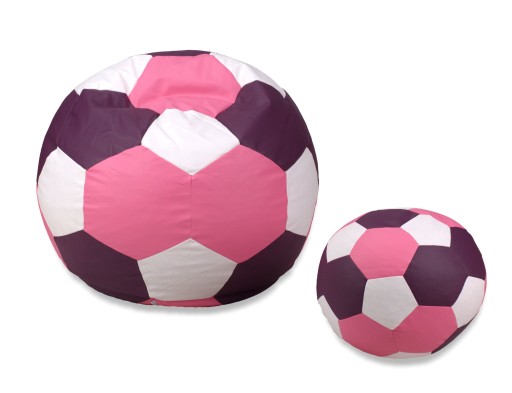 Трехцветный BALL PUFA 450л 100см + табурет для ног EGATO