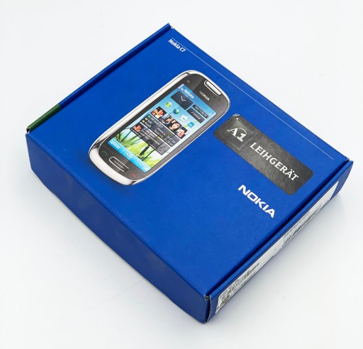 NOKIA C7 C7-00 8 ГБ 3,5 ДЮЙМА SYMBIAN ЧЕРНАЯ ПЛЕНКА