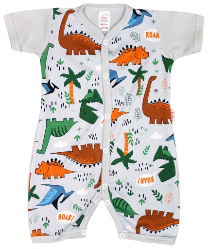 КЛОПЕР С КОРОТКИМ РУКАВОМ RAMPERS DINOSAURS 68 KLEKLE